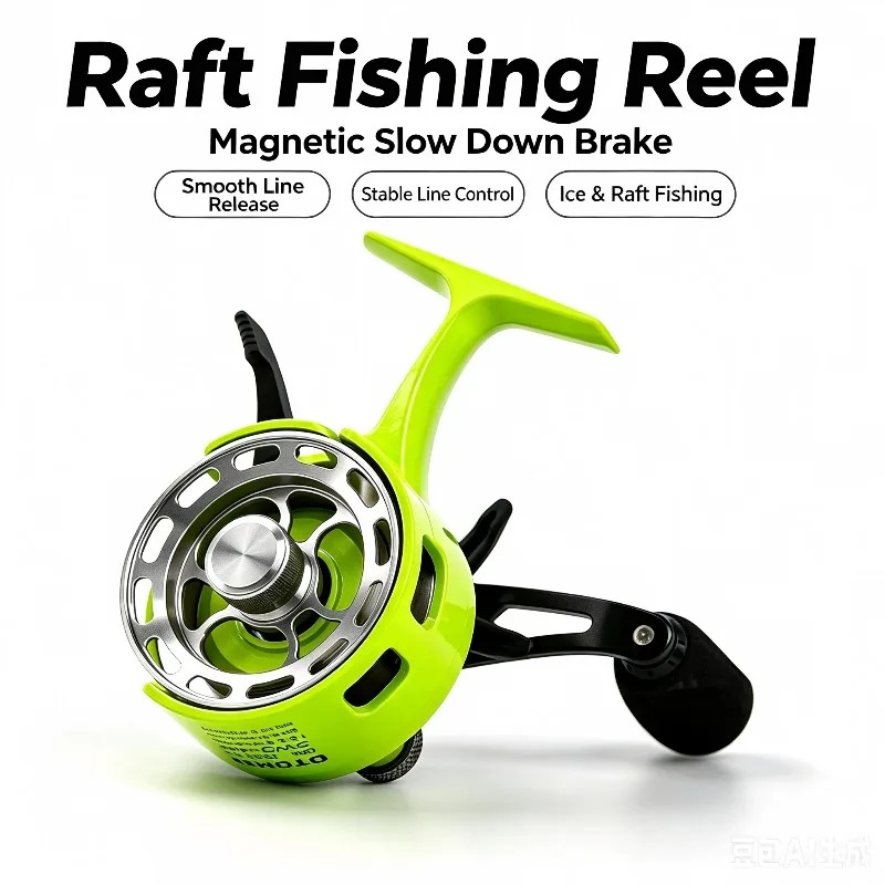 New Gear Ratio 3.2:1 Ice Fishi - Ice Fishing Reel recension och pris