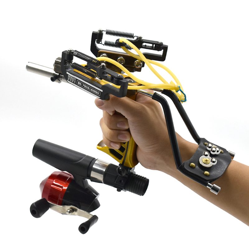Upgraded Hand-held Metal Sling - Conventional Reel recension och pris