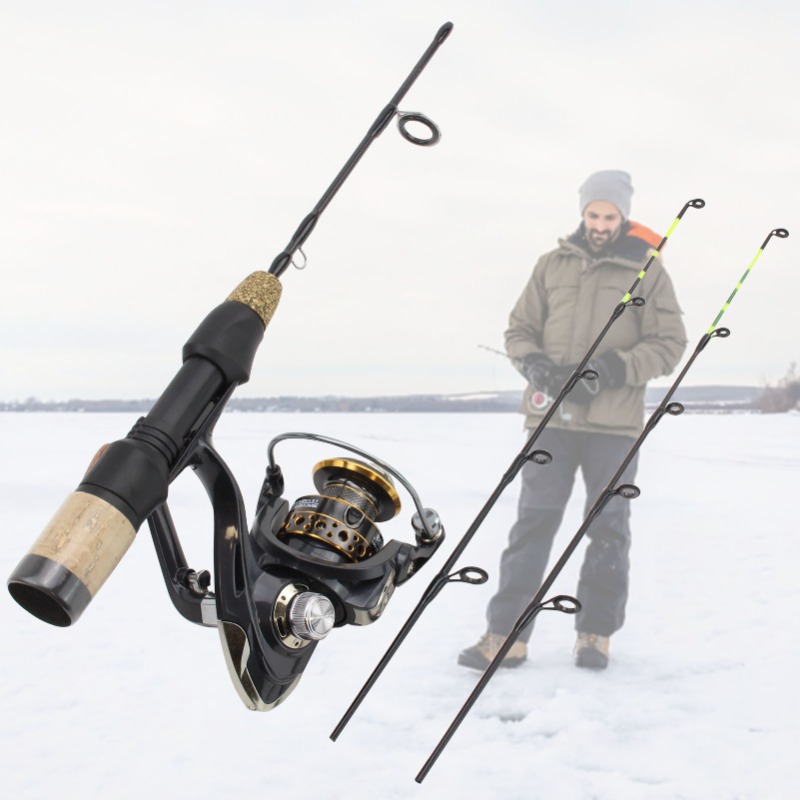 60cm 2 Tips Rod Reel Combos Wi - Ice Fishing Reel recension och pris