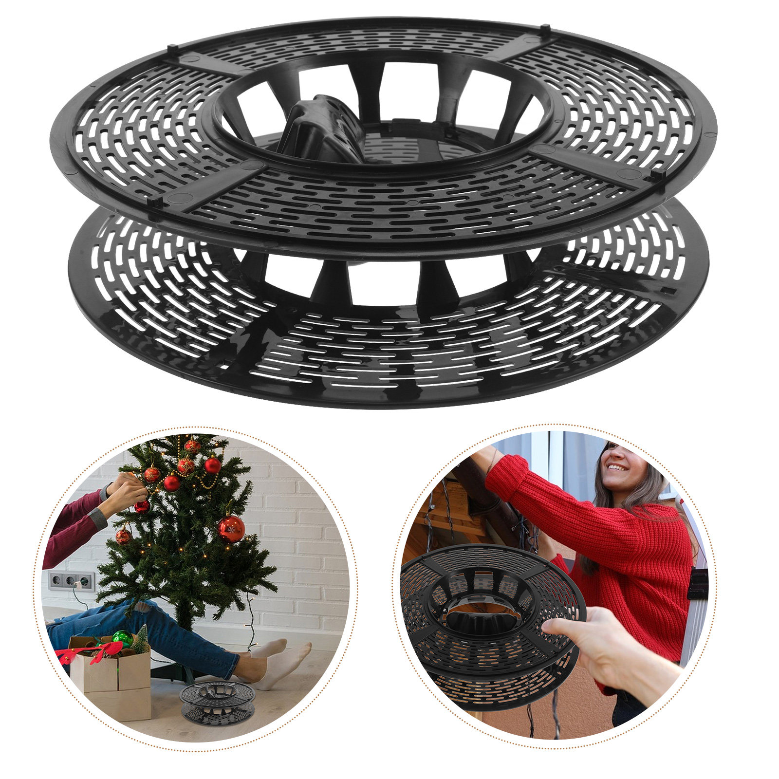 Christmas String Light Storage - Reel Handle recension och pris