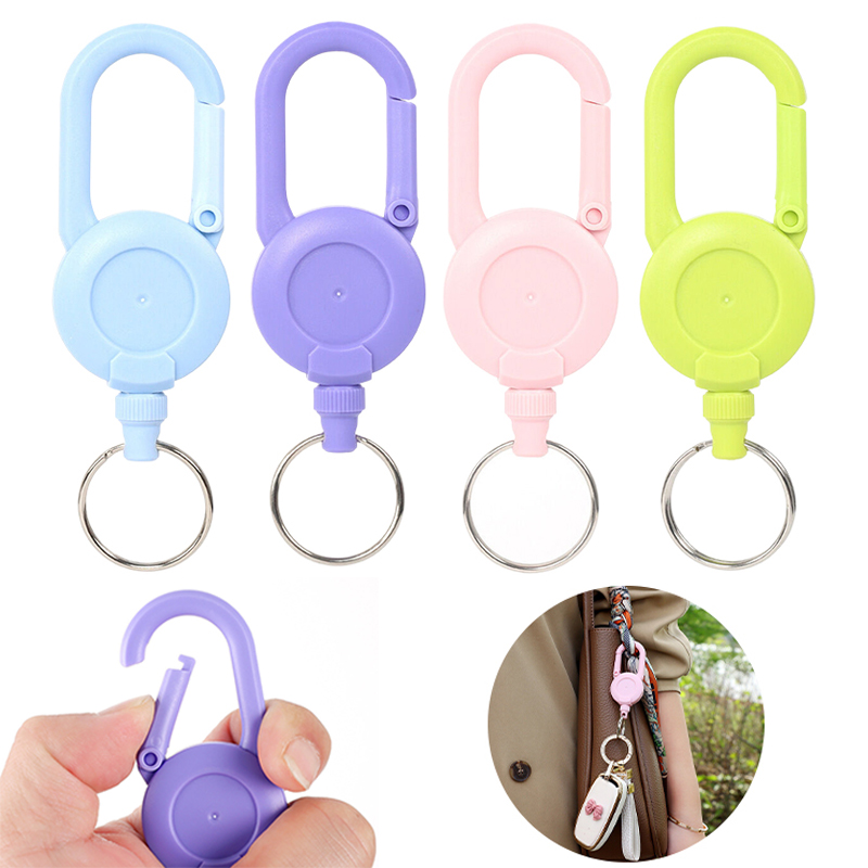 Macaron Color Retractable Keyc - Conventional Reel recension och pris