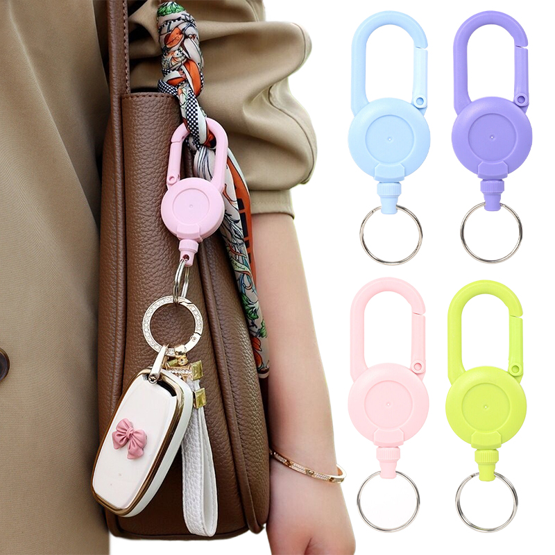 Macaron Color Retractable Keyc - Conventional Reel recension och pris