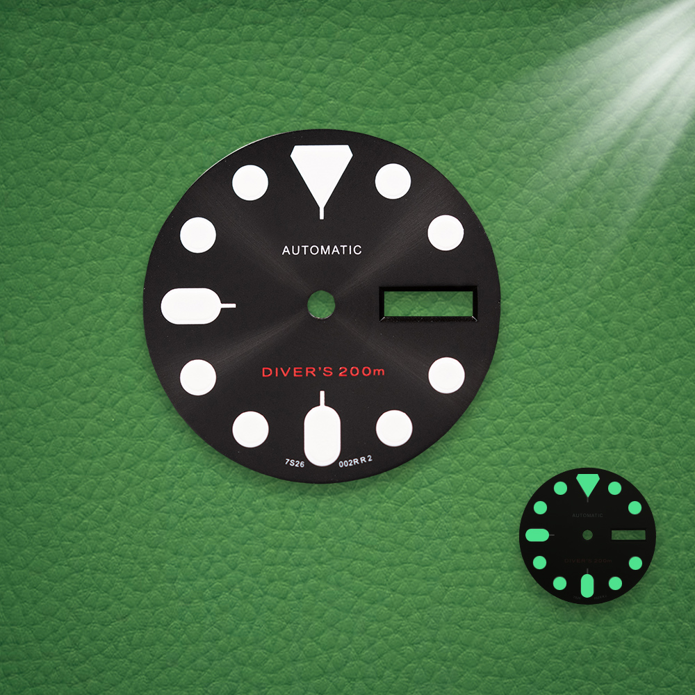 S Logo Dial 28.5mm NH36 Dial F - Reel Case recension och pris