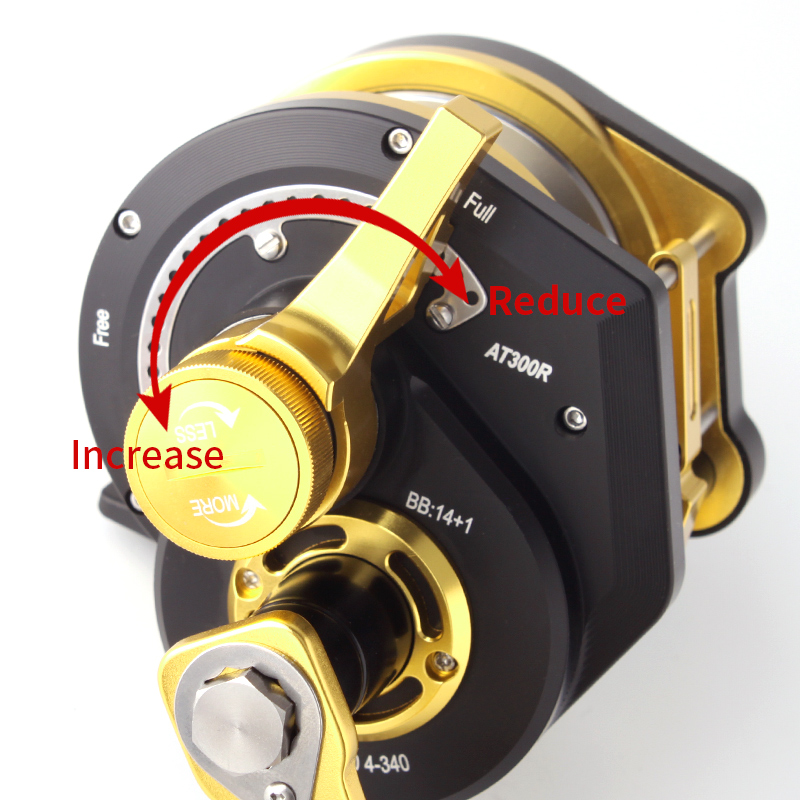 RUKE Metal Reel Slow Jigging D - Reel Drag Knob recension och pris