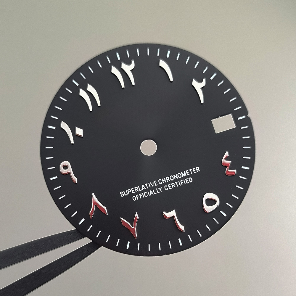 High quality NH35 dial with pi - Reel Case recension och pris